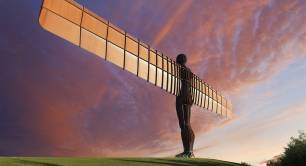 Levelling up Angel of the North