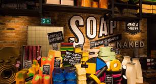 Lush_Oxford Street shop_soap_cosmetics